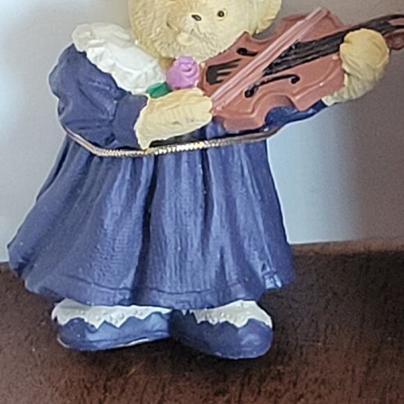 Vintage @1993 Muffy Vanderbear Collection Muffy Musical Soiree Ornament New - Picture 6 of 11